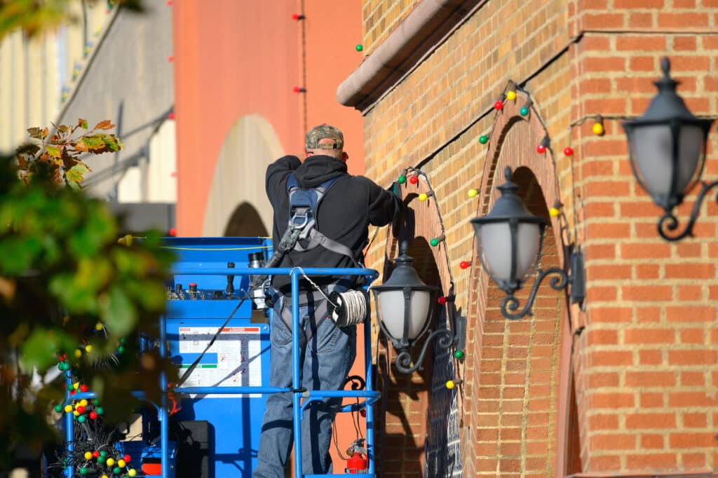 Barrington Commercial Christmas Light Installation Near Me