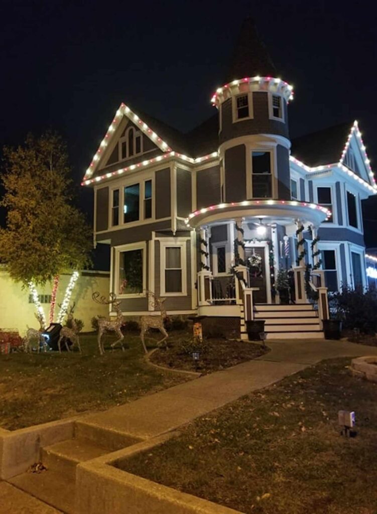 Lincolnshire residential Christmas light installation near me