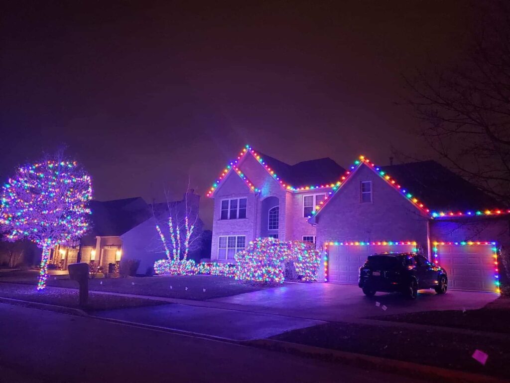 residential holiday lighting service Lincolnshire IL